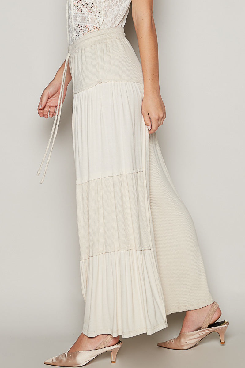 Loose Knit Wide Pants