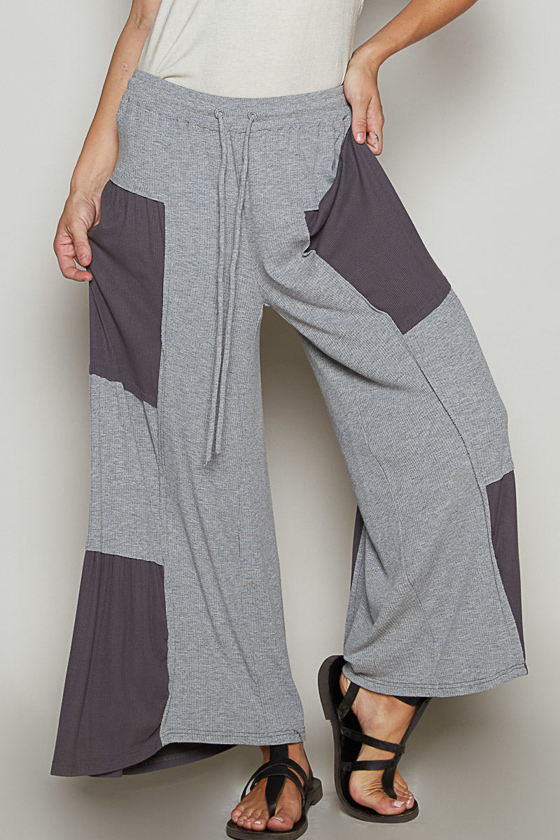 Loose Knit Wide Pants