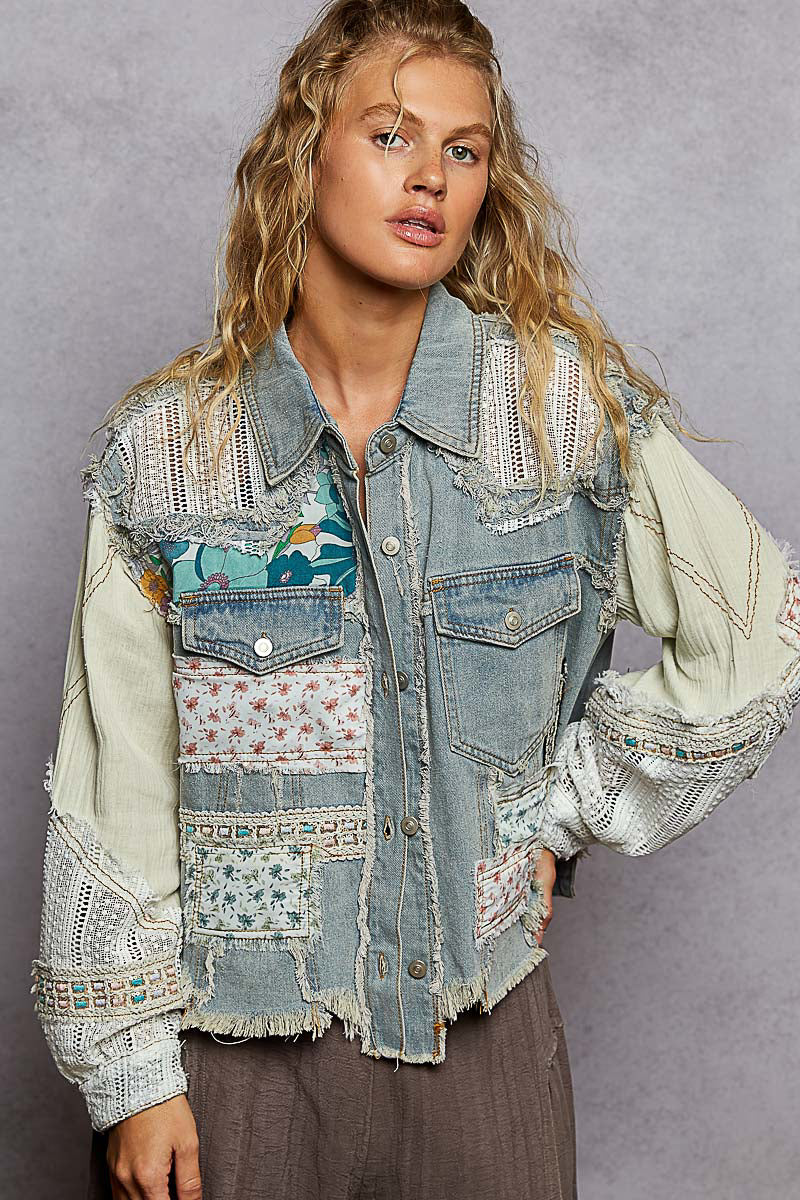 Long Sleeve Oversized Fit Jacket