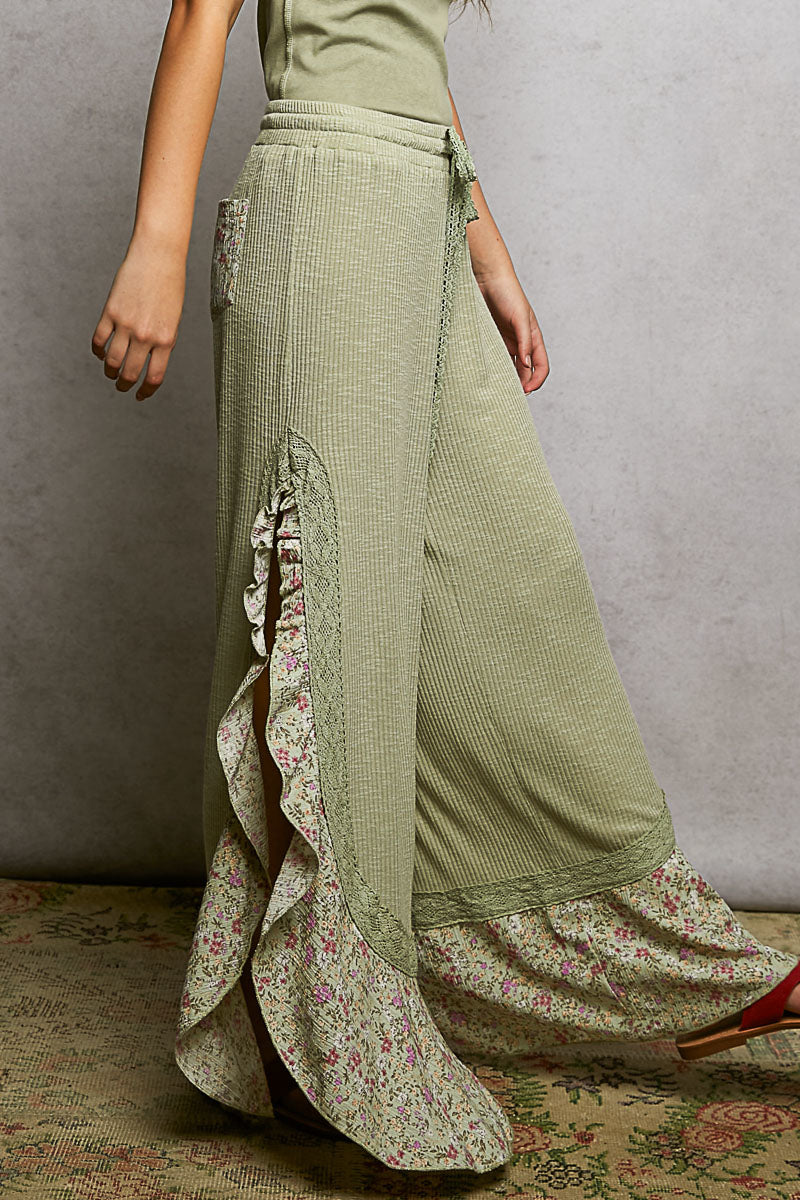 Blossom Rib Lounge Pants
