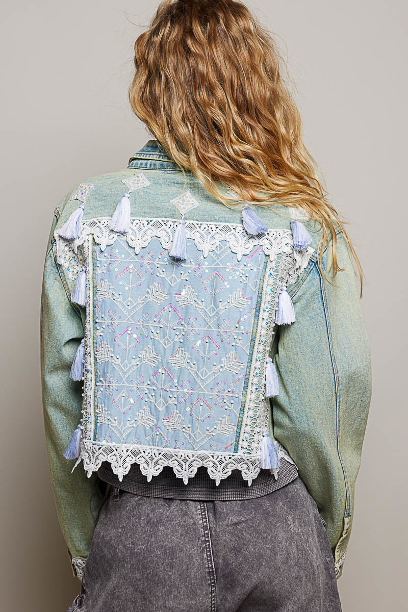 Heritage Patch Denim Jacket