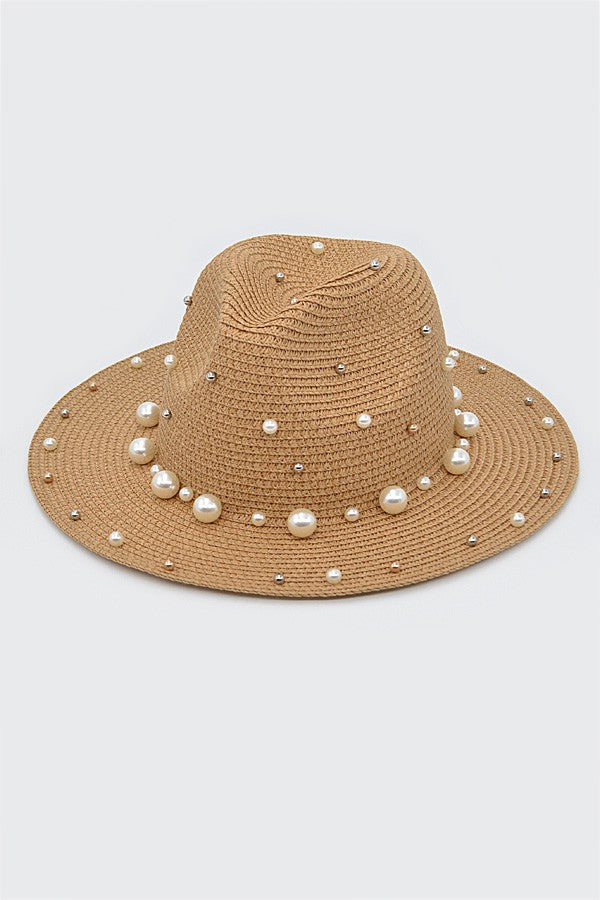 Beaded Fedora Hat