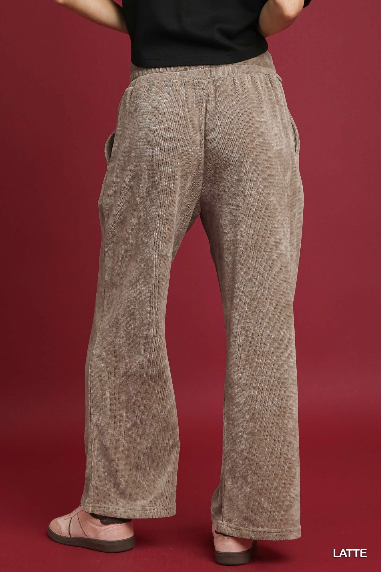 Wide Leg Drawstring Pants