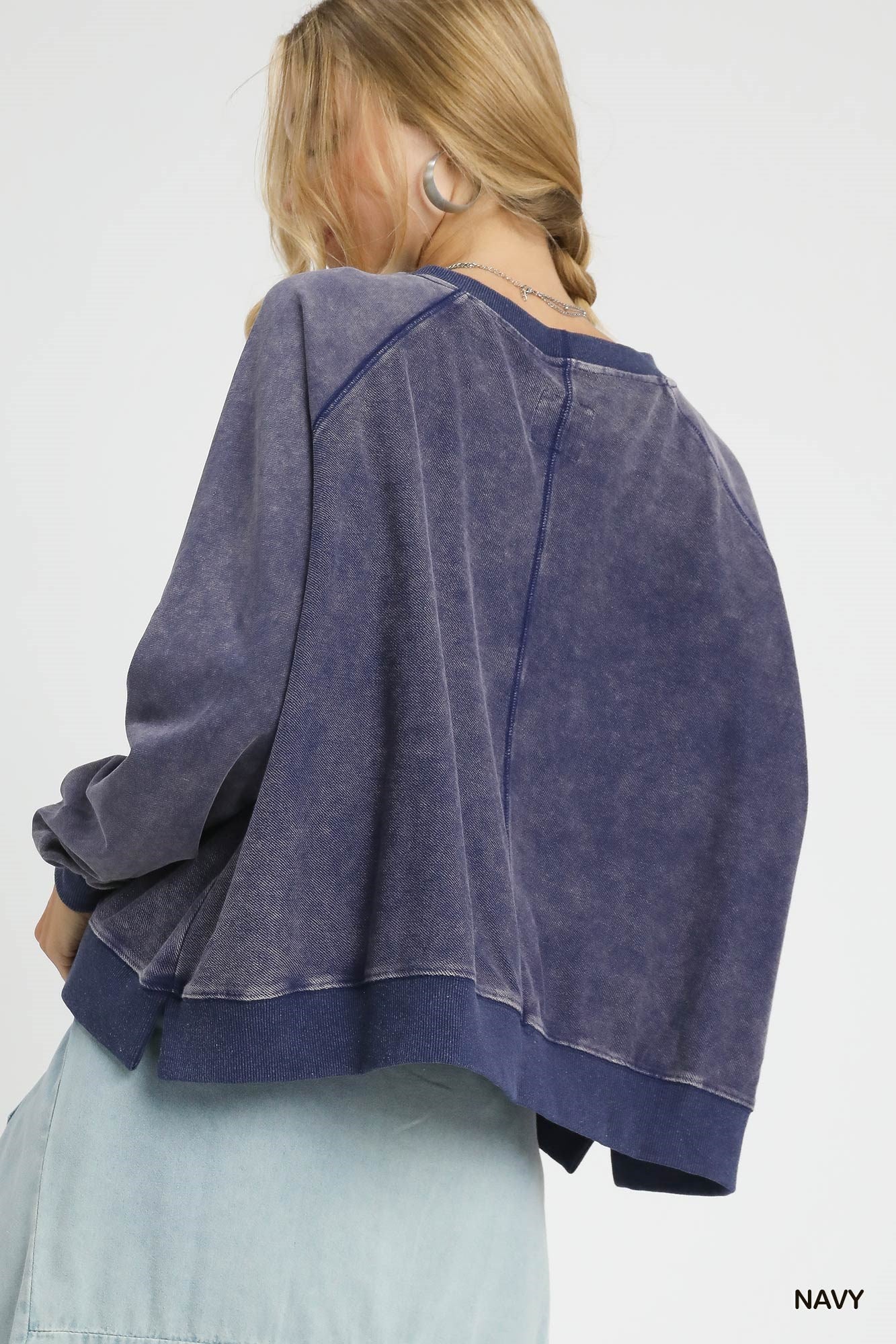 Mineral Wash French Terry Sweatshirt