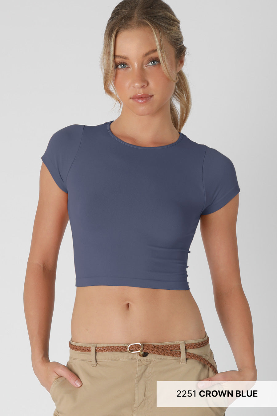 Jersey Crew Neck tee
