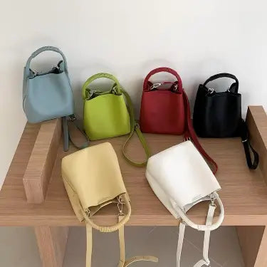 Top Handle Crossbody Bag W/Pouch