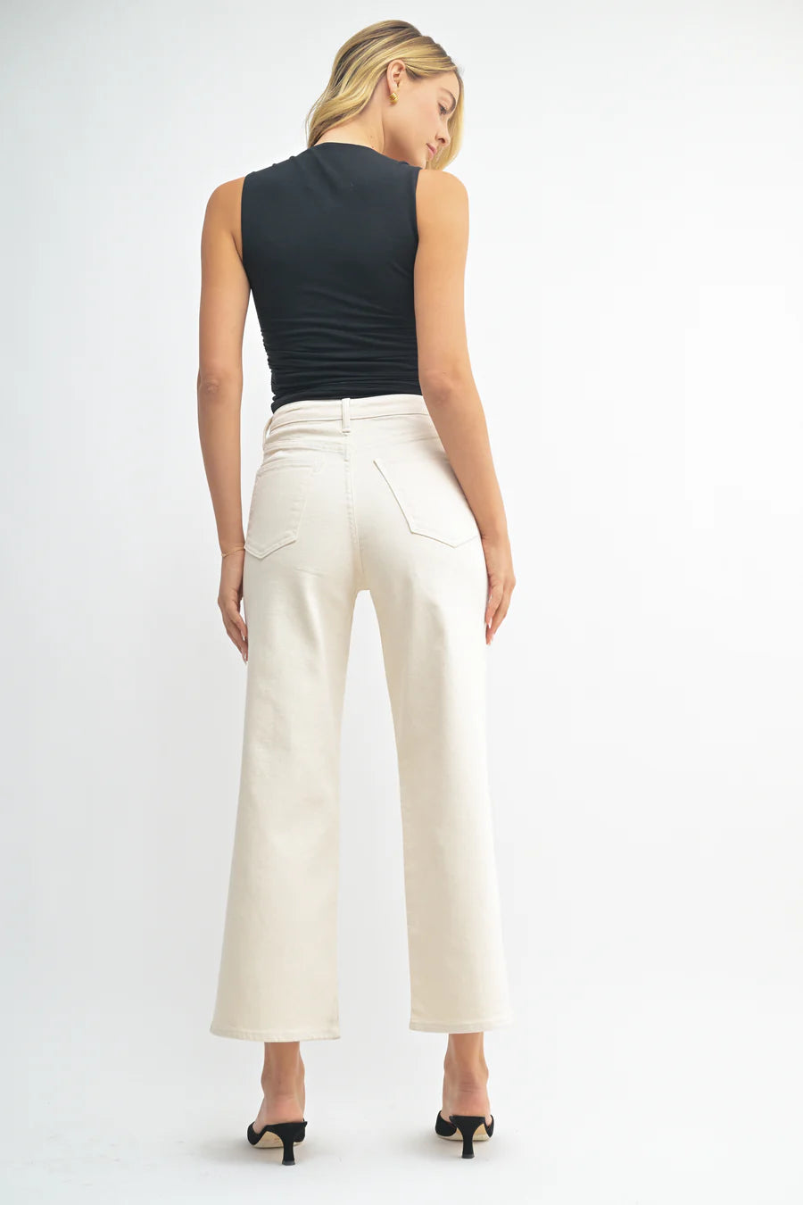 The Patch Pocket Wide Leg