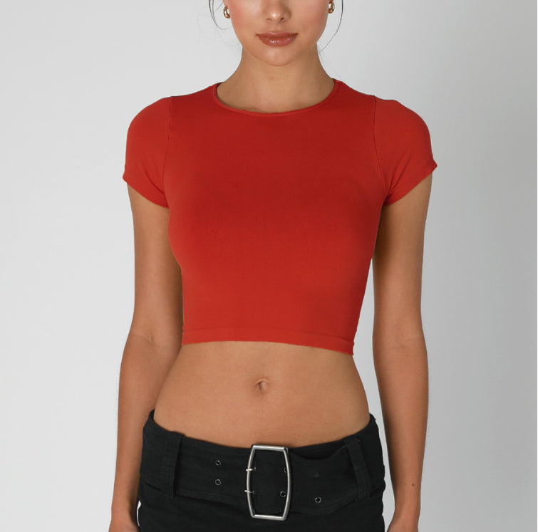 Jersey Crew Neck tee