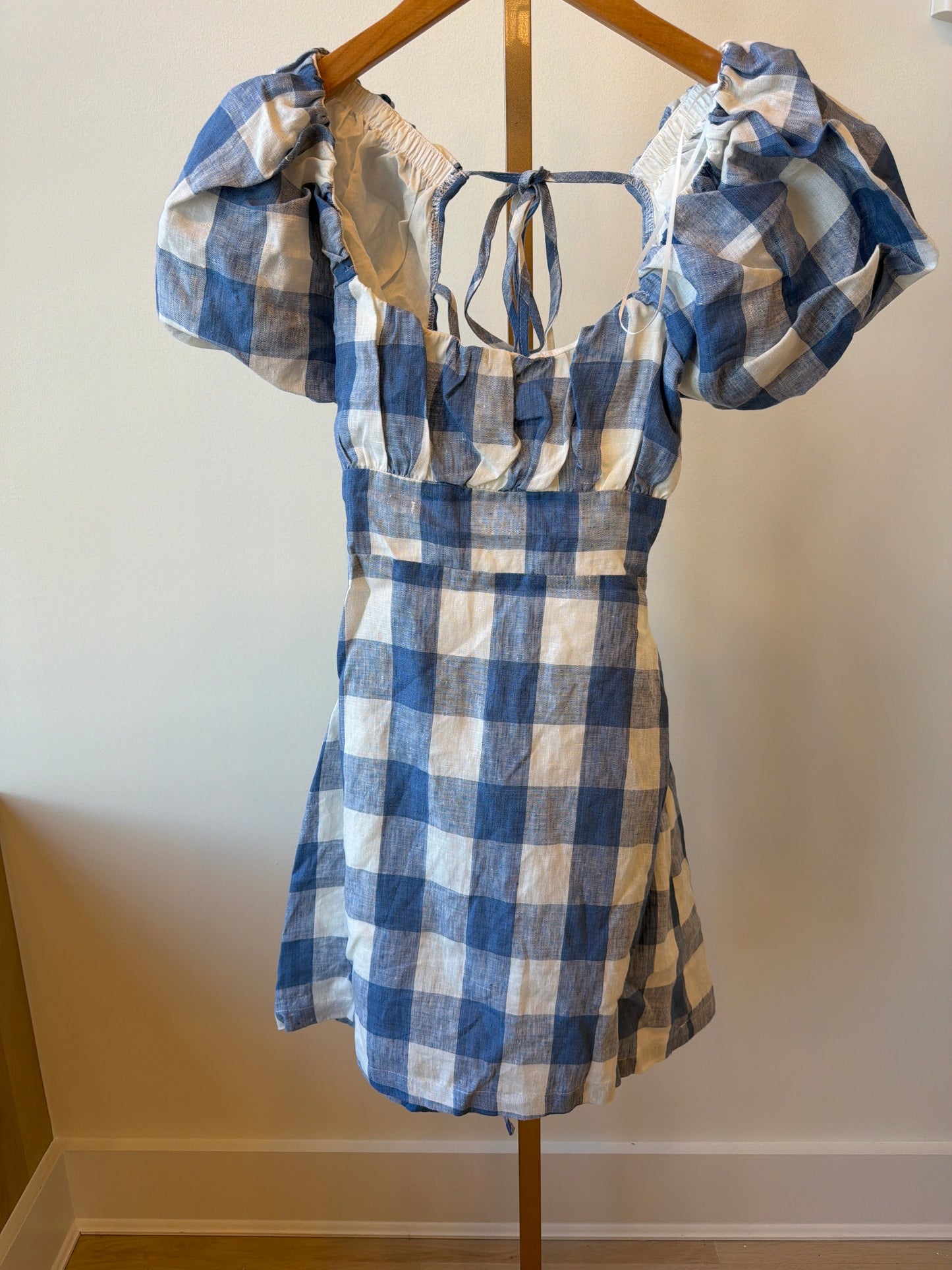 Mini Gingham Dress