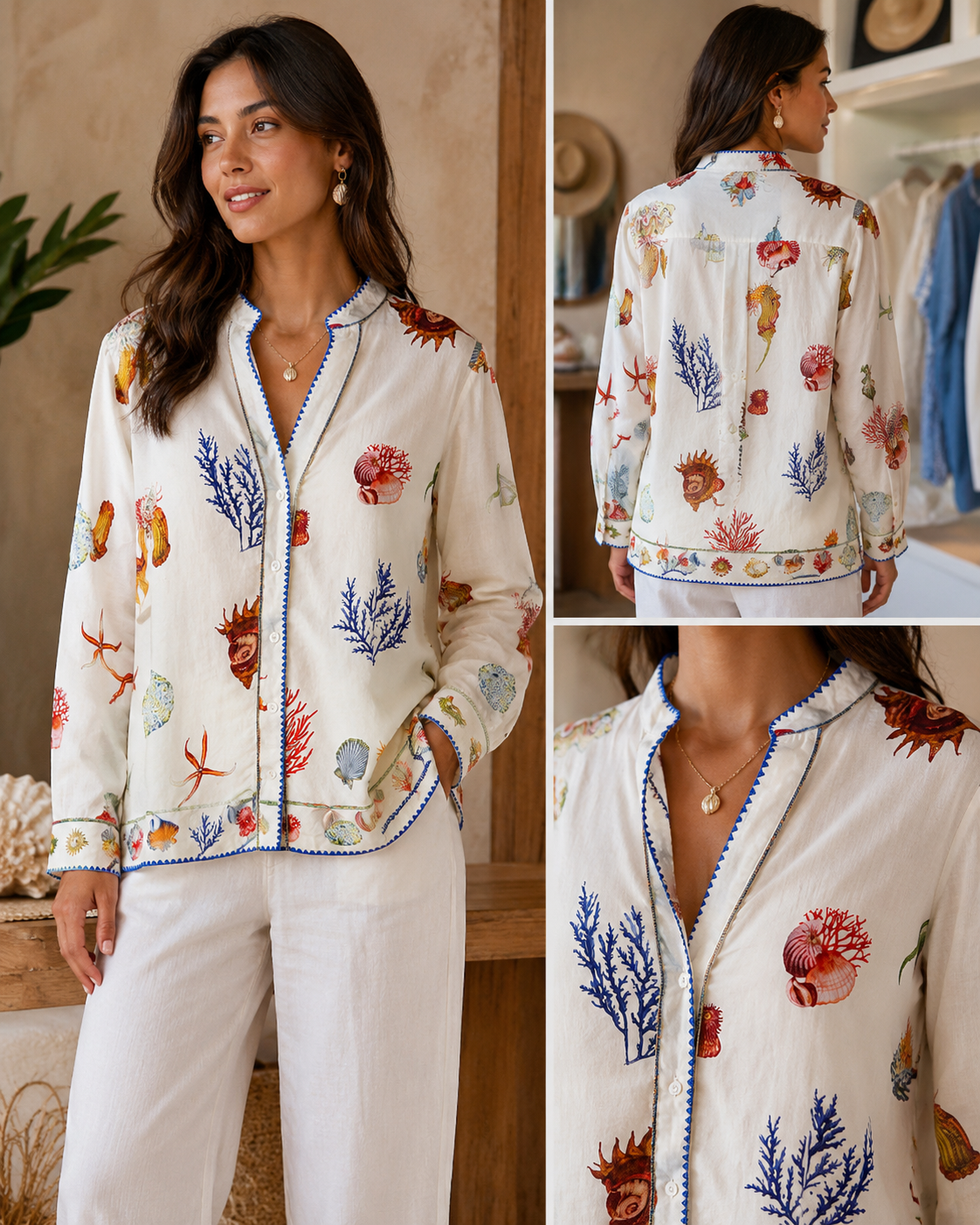 Seaside Treasures Button Down Shirt