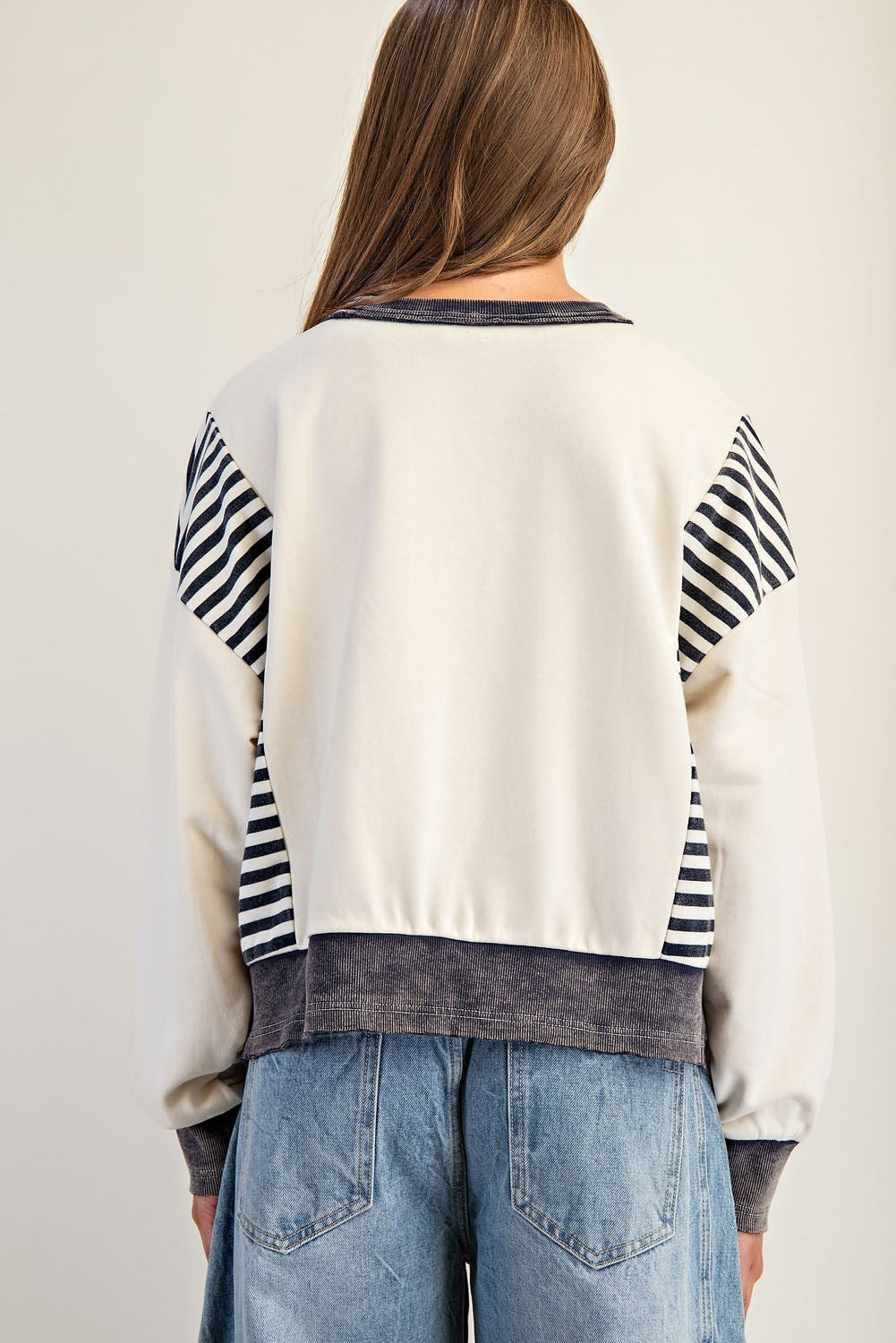 Mineral Washed Stars & Stripes Sweatshirt