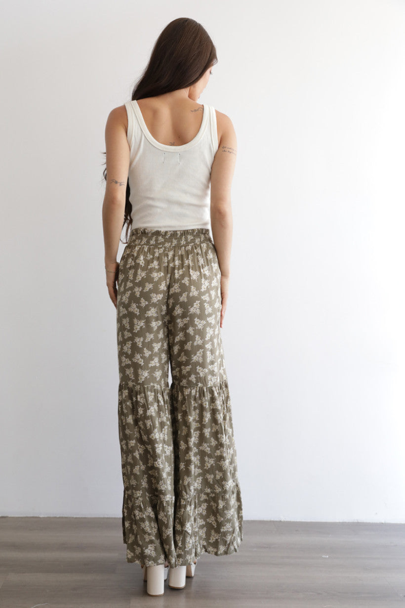 Meadow Bloom Wide Leg Pant