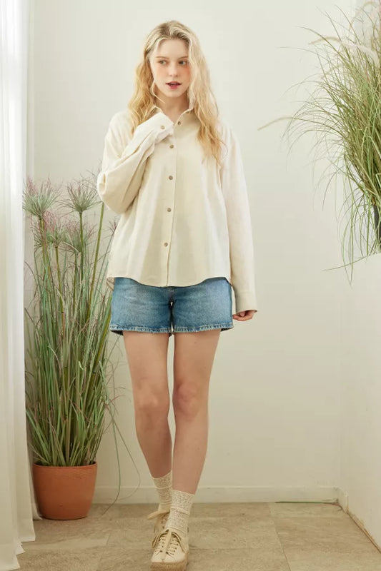 Lace Patchwork Shirt