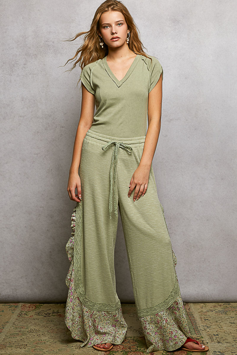 Blossom Rib Lounge Pants