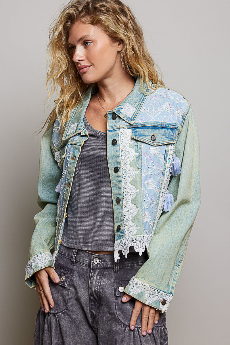 Heritage Patch Denim Jacket