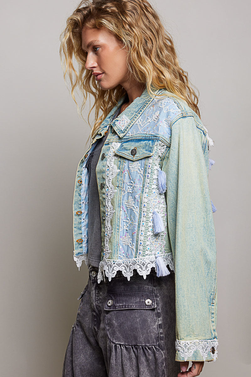 Heritage Patch Denim Jacket