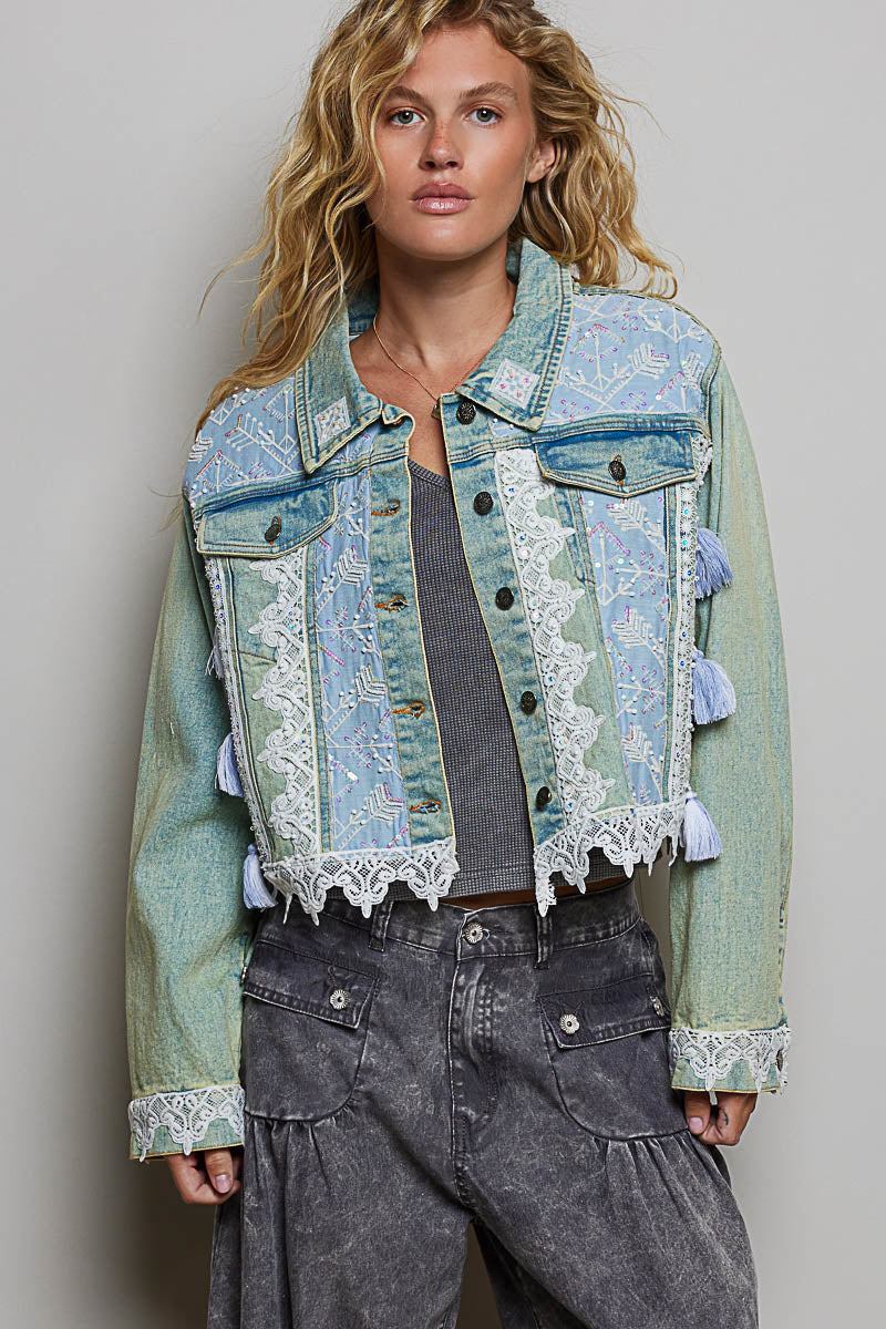 Heritage Patch Denim Jacket