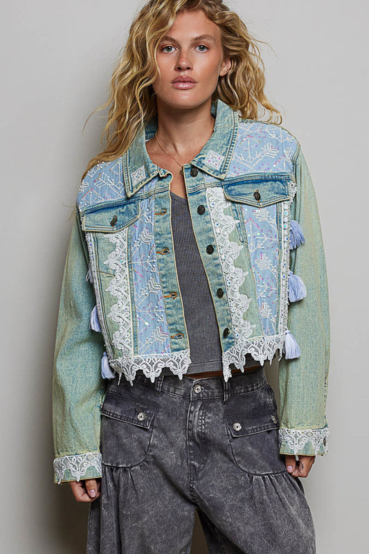 Heritage Patch Denim Jacket