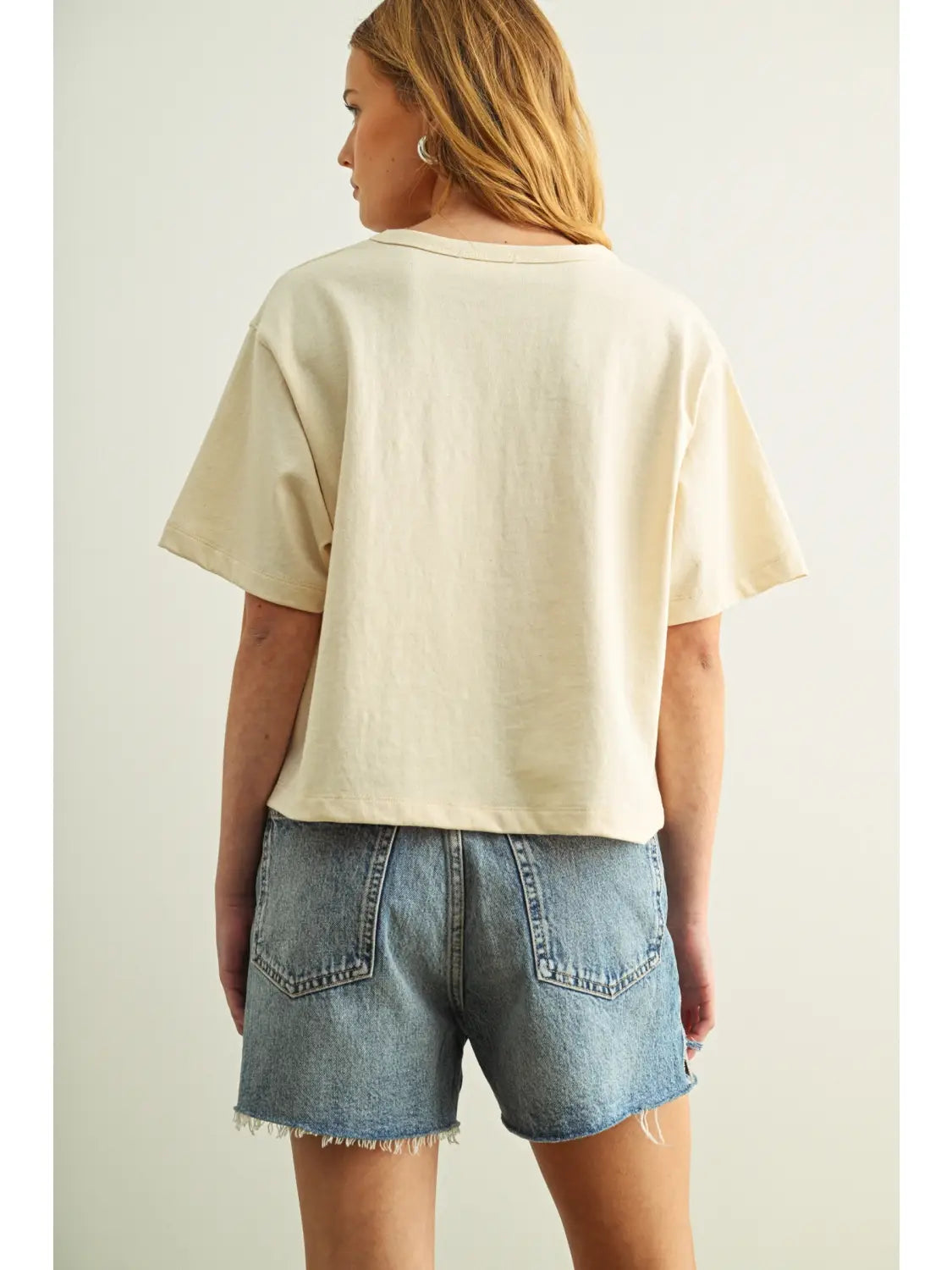 Short Sleeve Knitted Top
