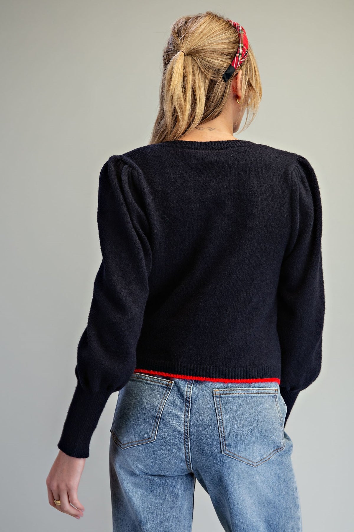 Holiday Mistletoe Cardigan