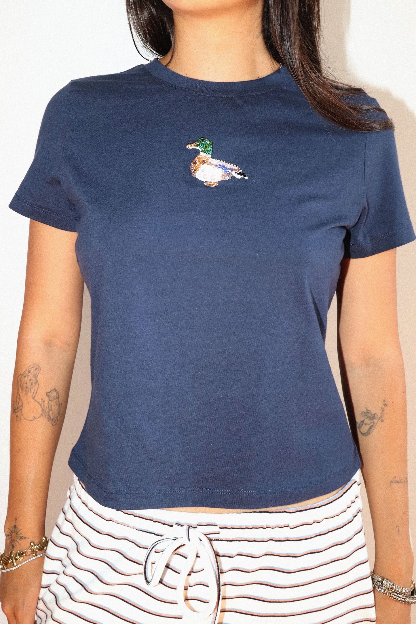 Embroidery Baby Tee