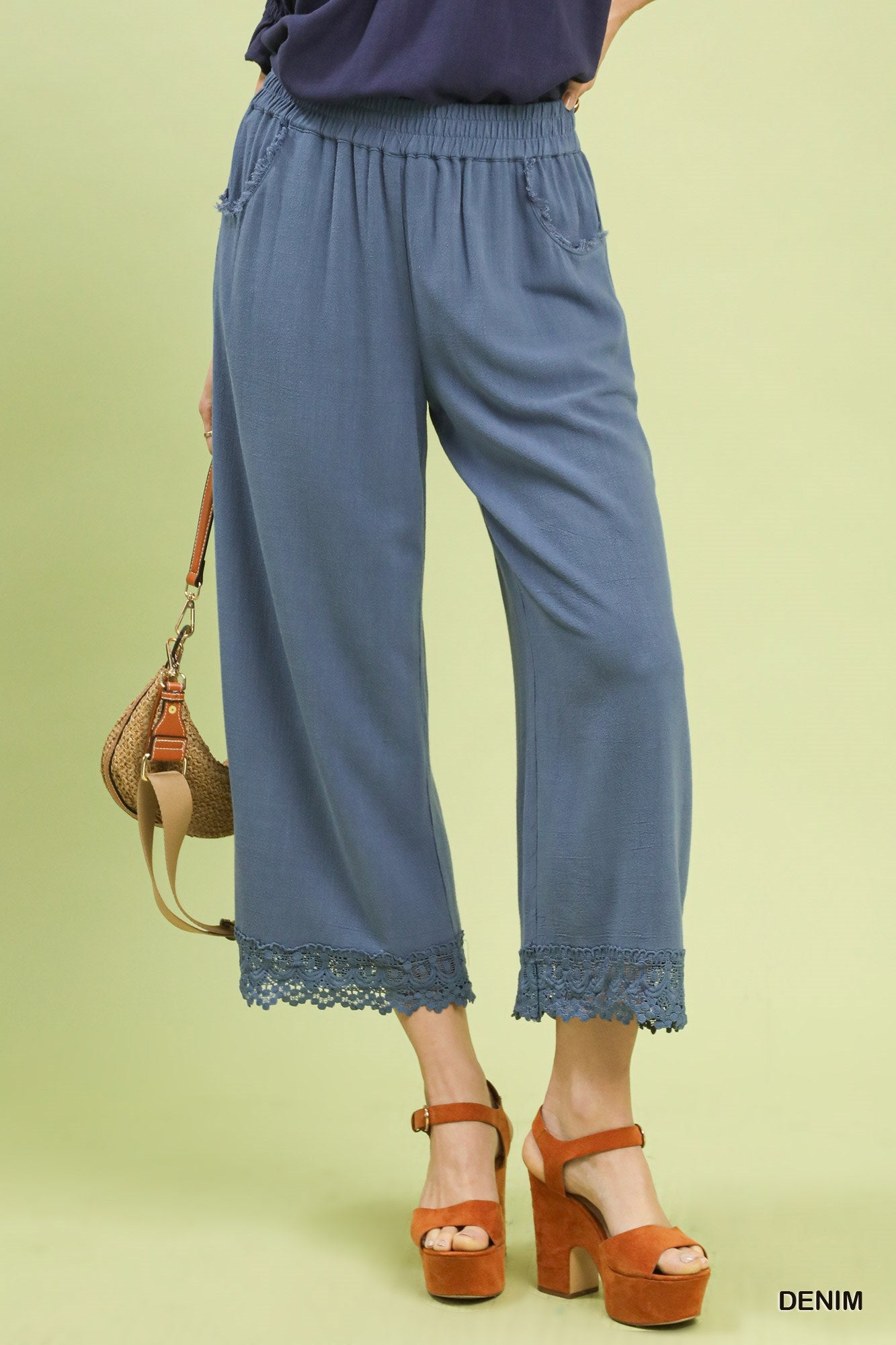 Linen Wide Leg Pants