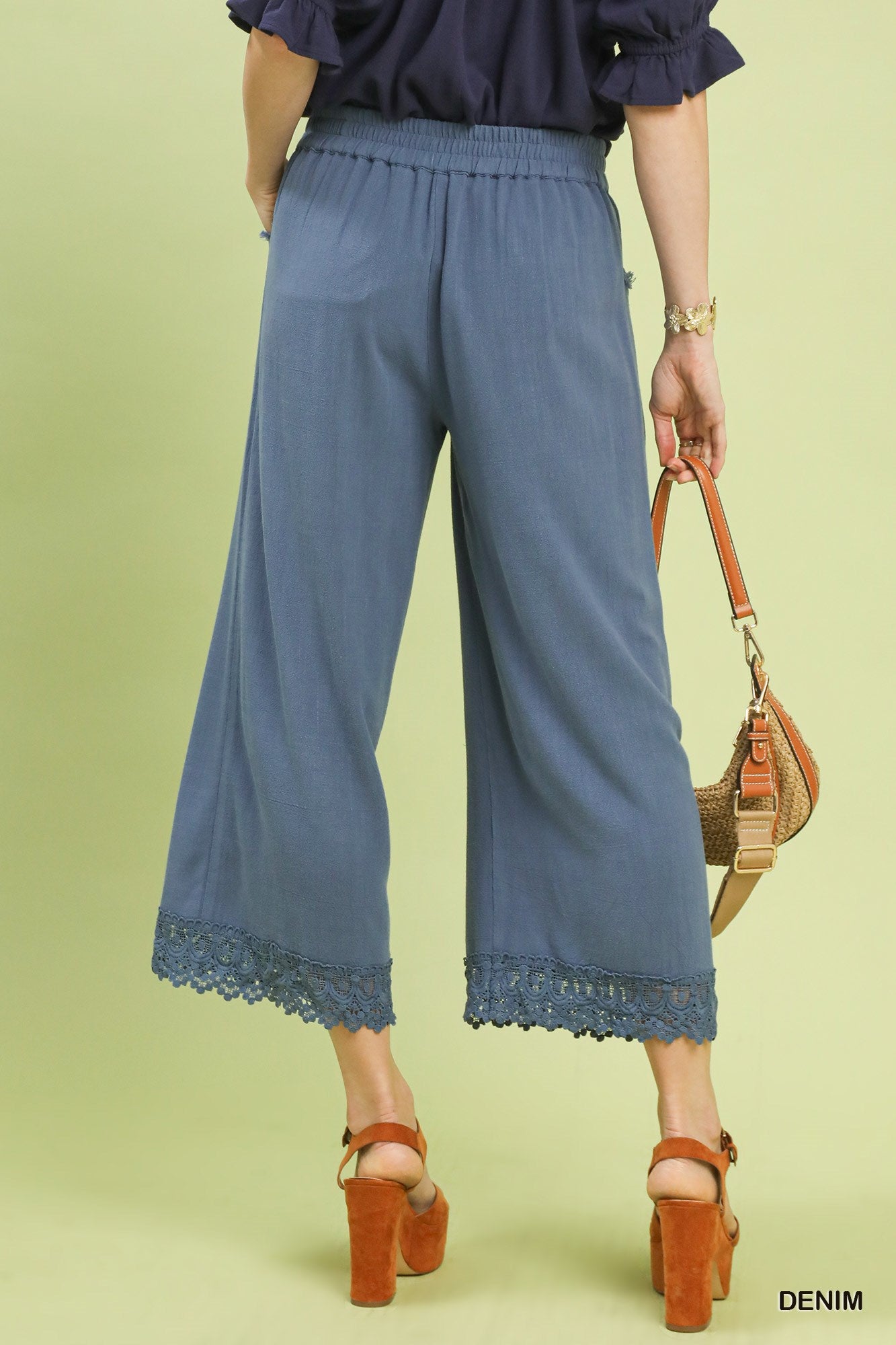Linen Wide Leg Pants
