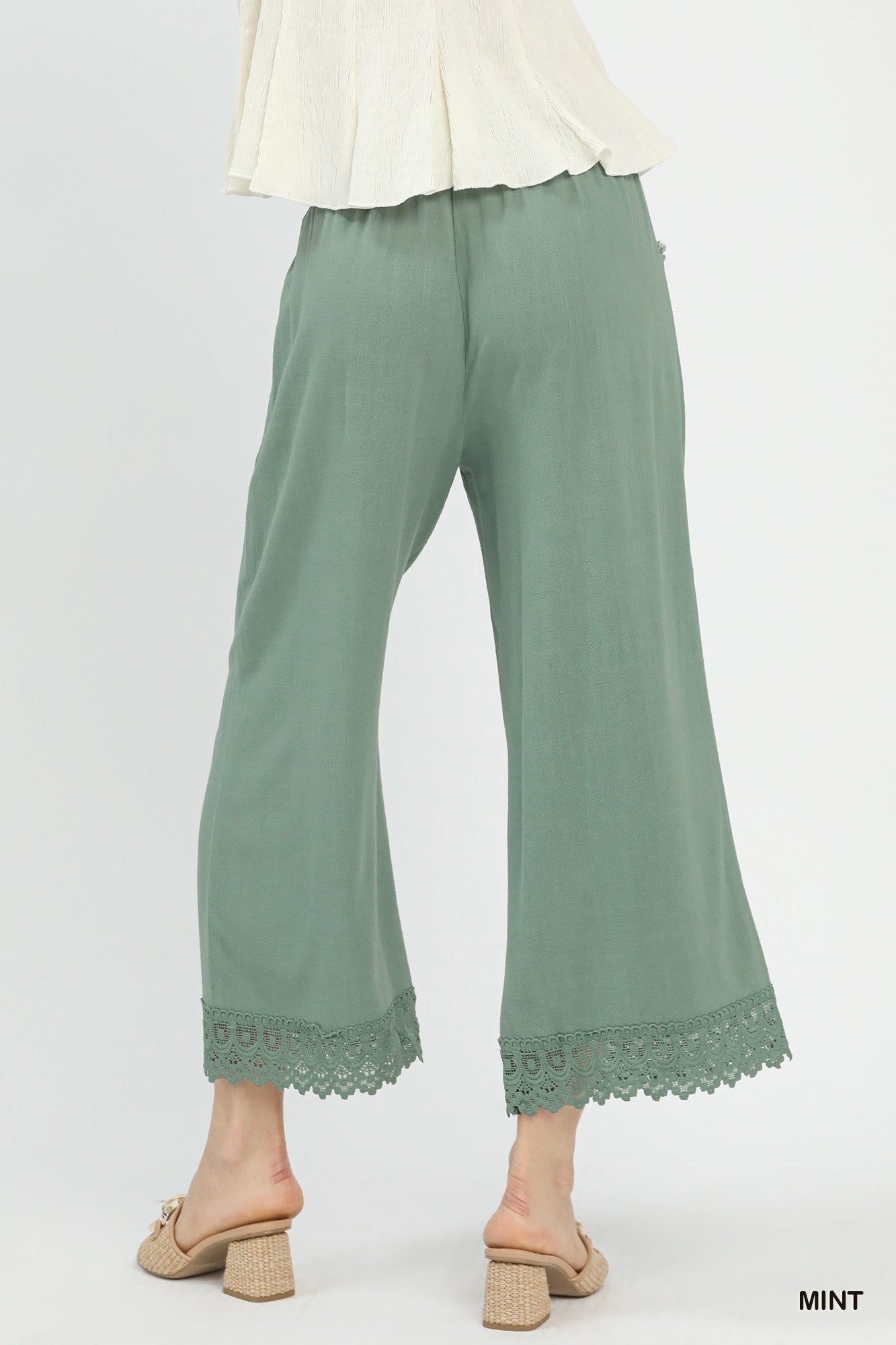 Linen Wide Leg Pants