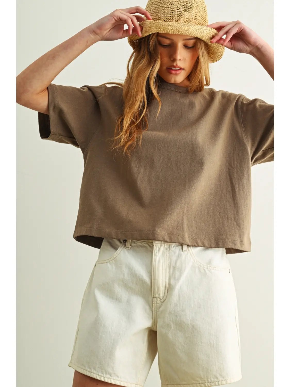 Short Sleeve Knitted Top