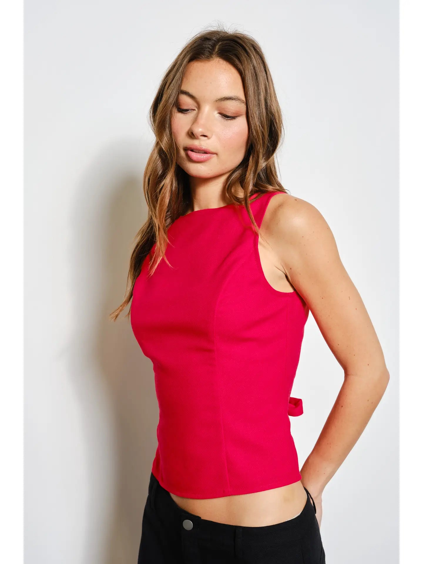 Chase Open Back Top