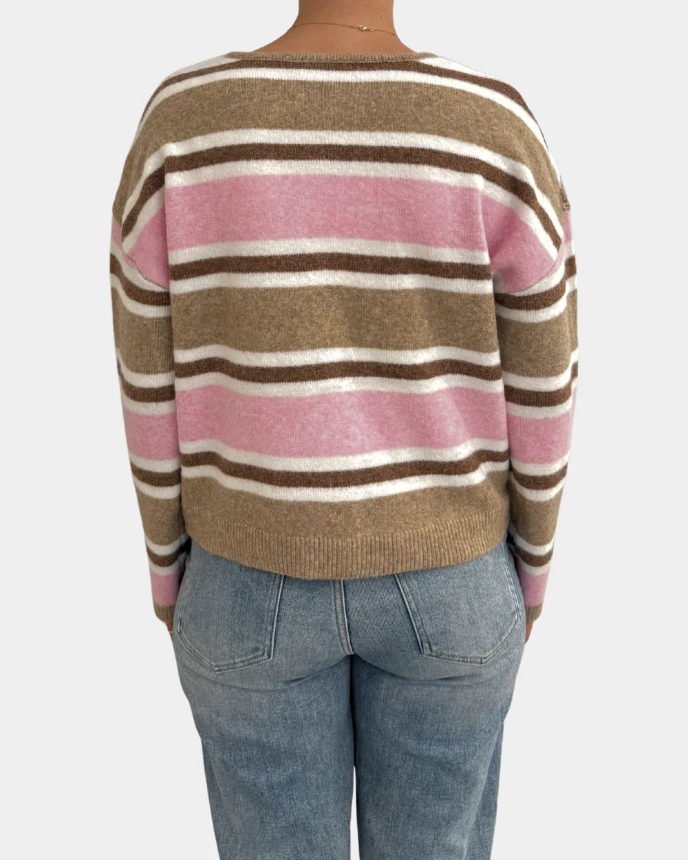 Cozy Striped Cardigan