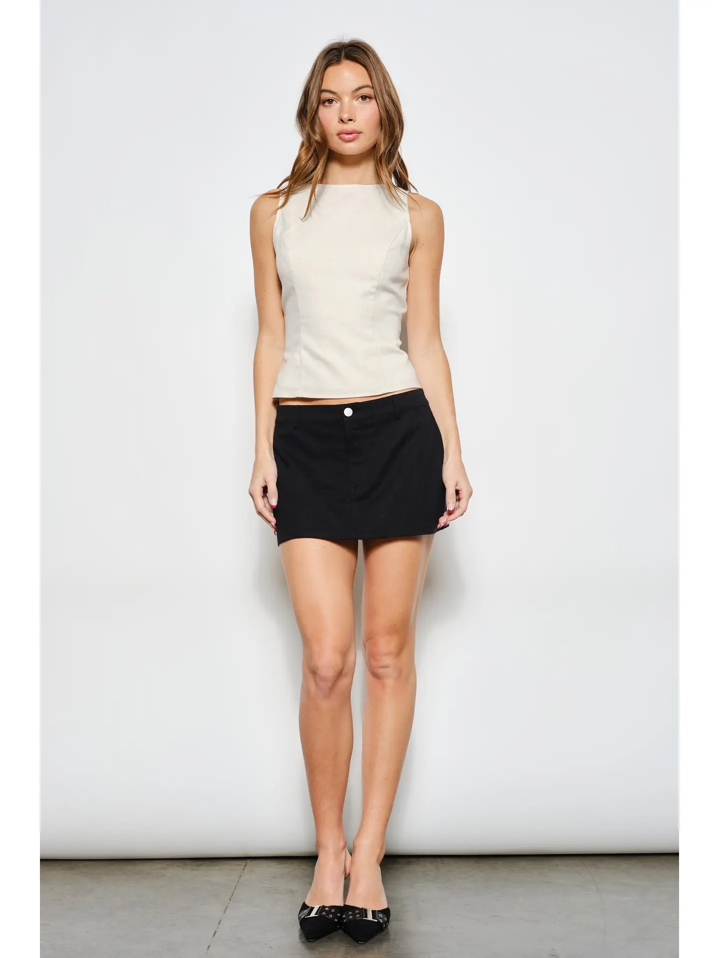 Chase Open Back Top