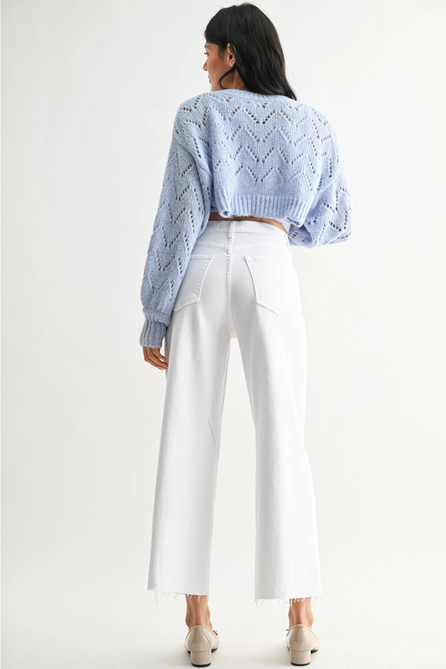 The Scissor Cut Wide Leg Pants