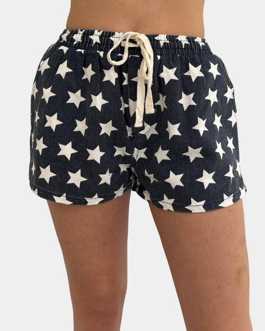 Star Mid Rise Shorts