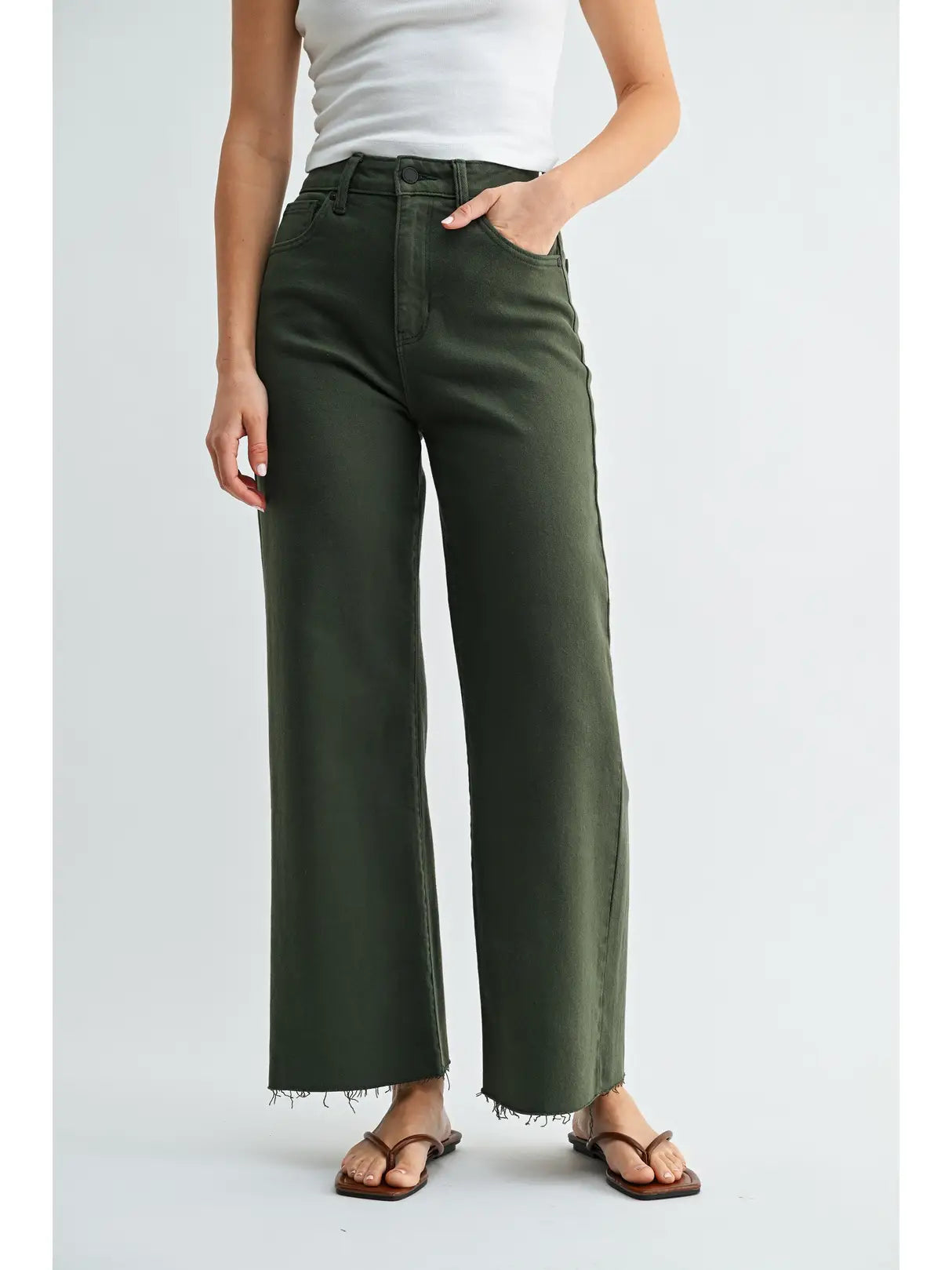 The Scissor Cut Wide Leg Pants