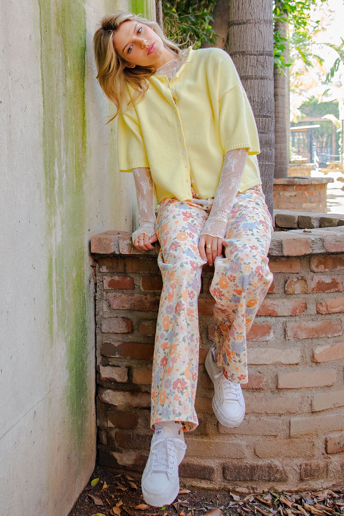 Solid Button Down Half Sleeve Cardigan