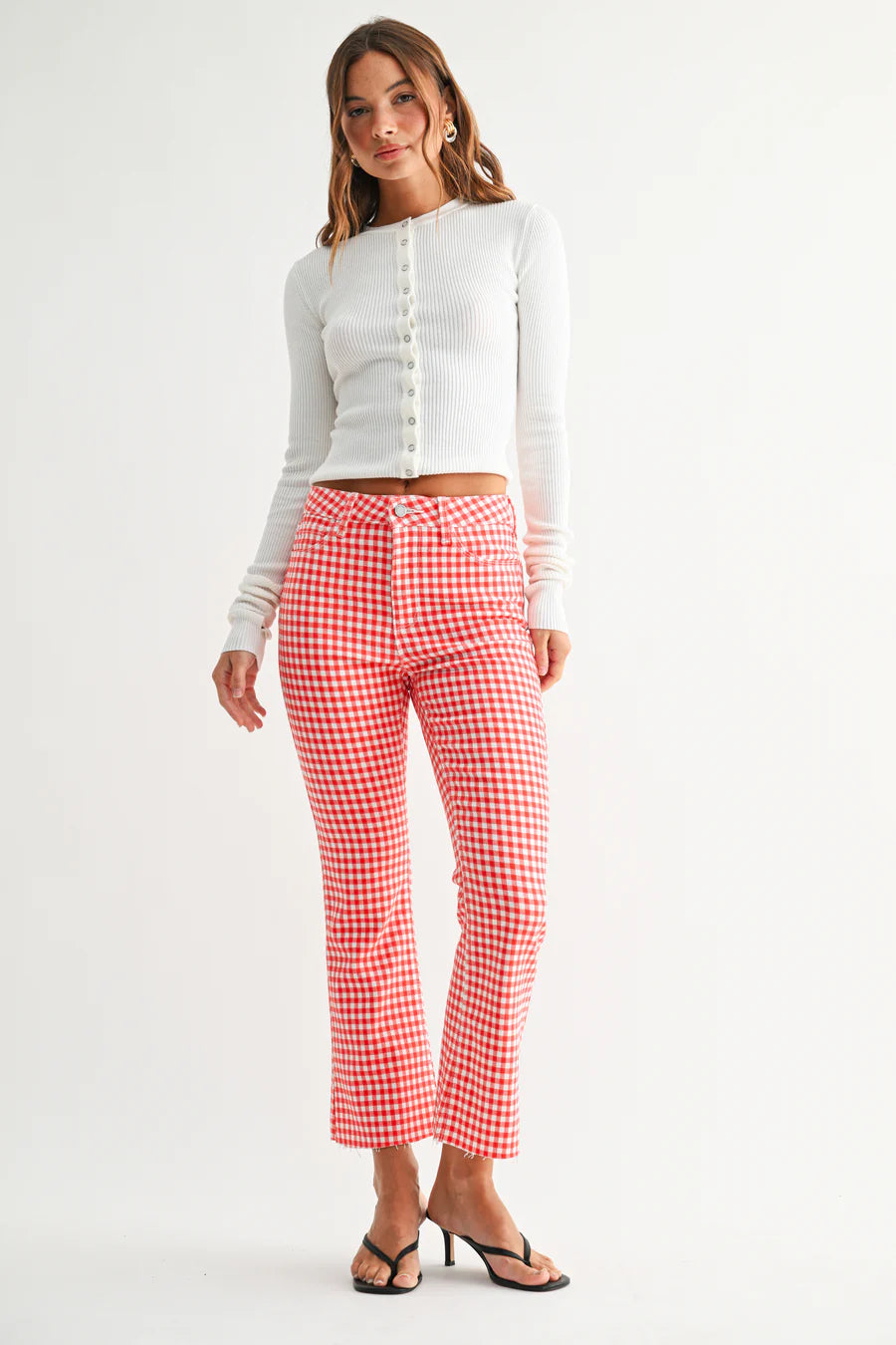 The Cropped Demi Flare Jeans