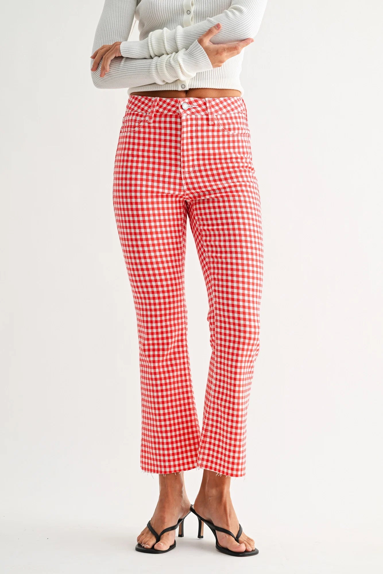 The Cropped Demi Flare Jeans