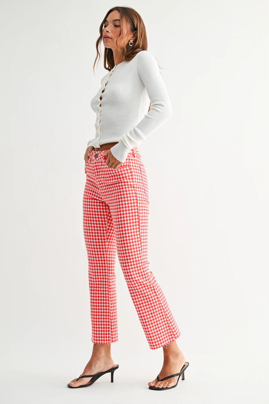 The Cropped Demi Flare Jeans