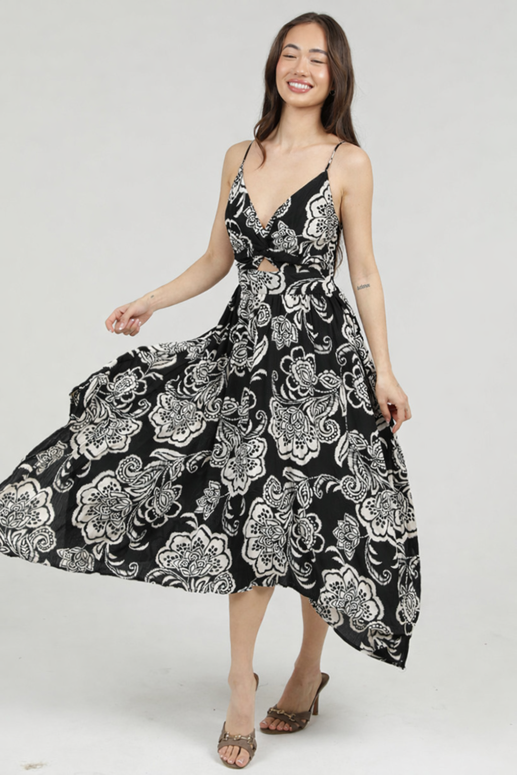 Keyhole Maxi Dress