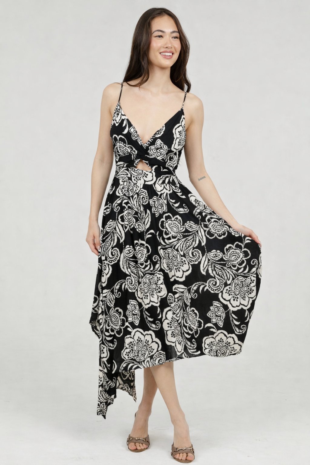 Keyhole Maxi Dress