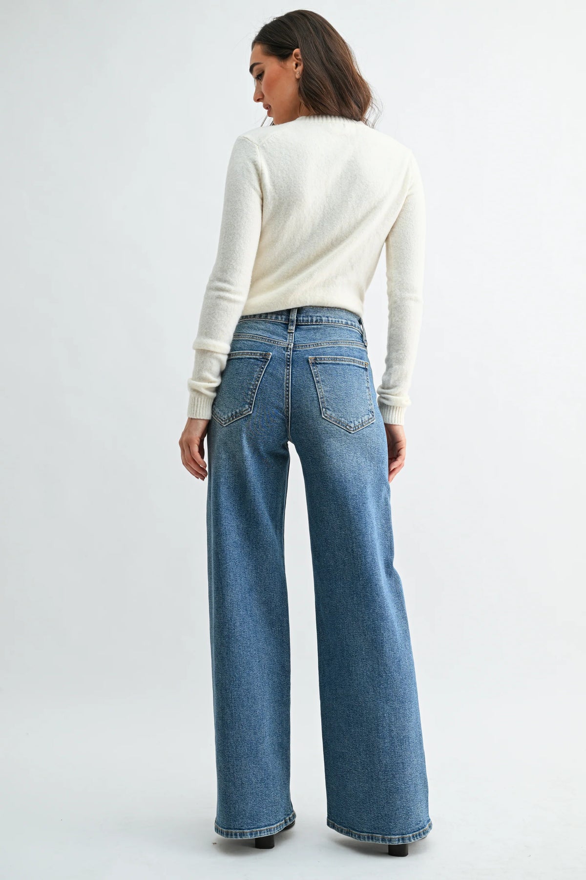 Cora Twisted Seam Wide Leg Pants