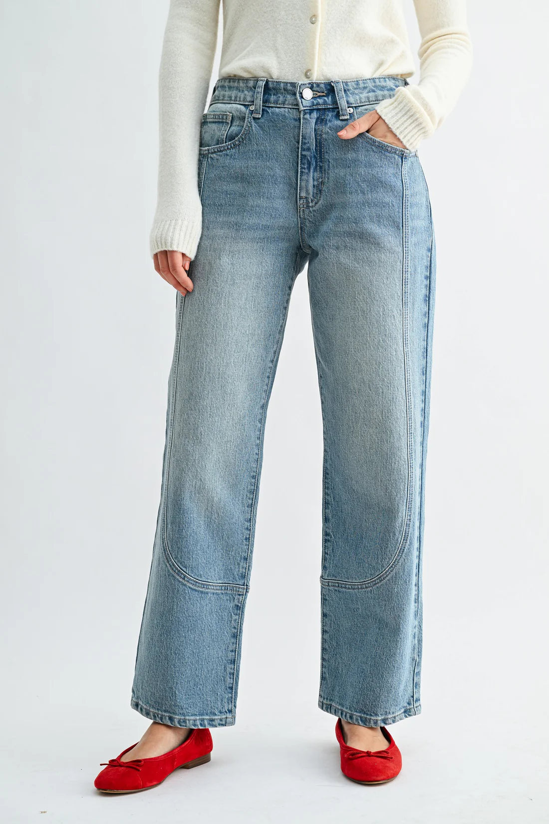Mimi Curved Seam Straight