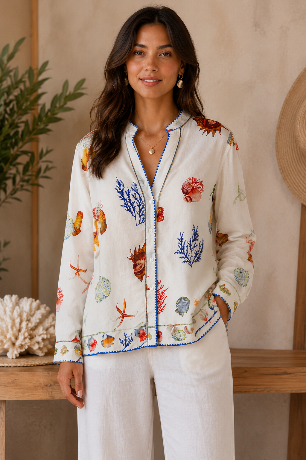 Seaside Treasures Button Down Shirt