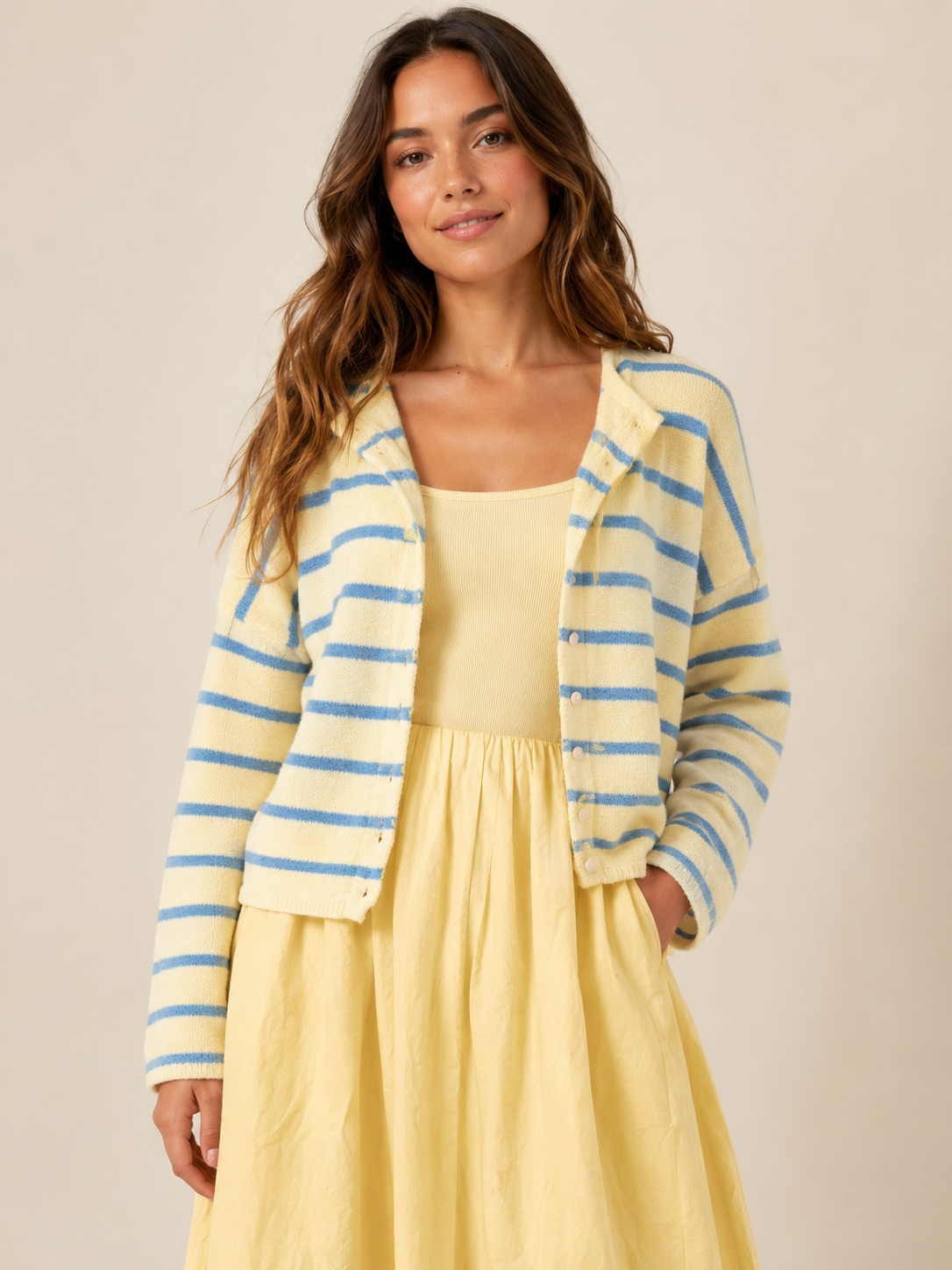 Striped Piper Cardigan