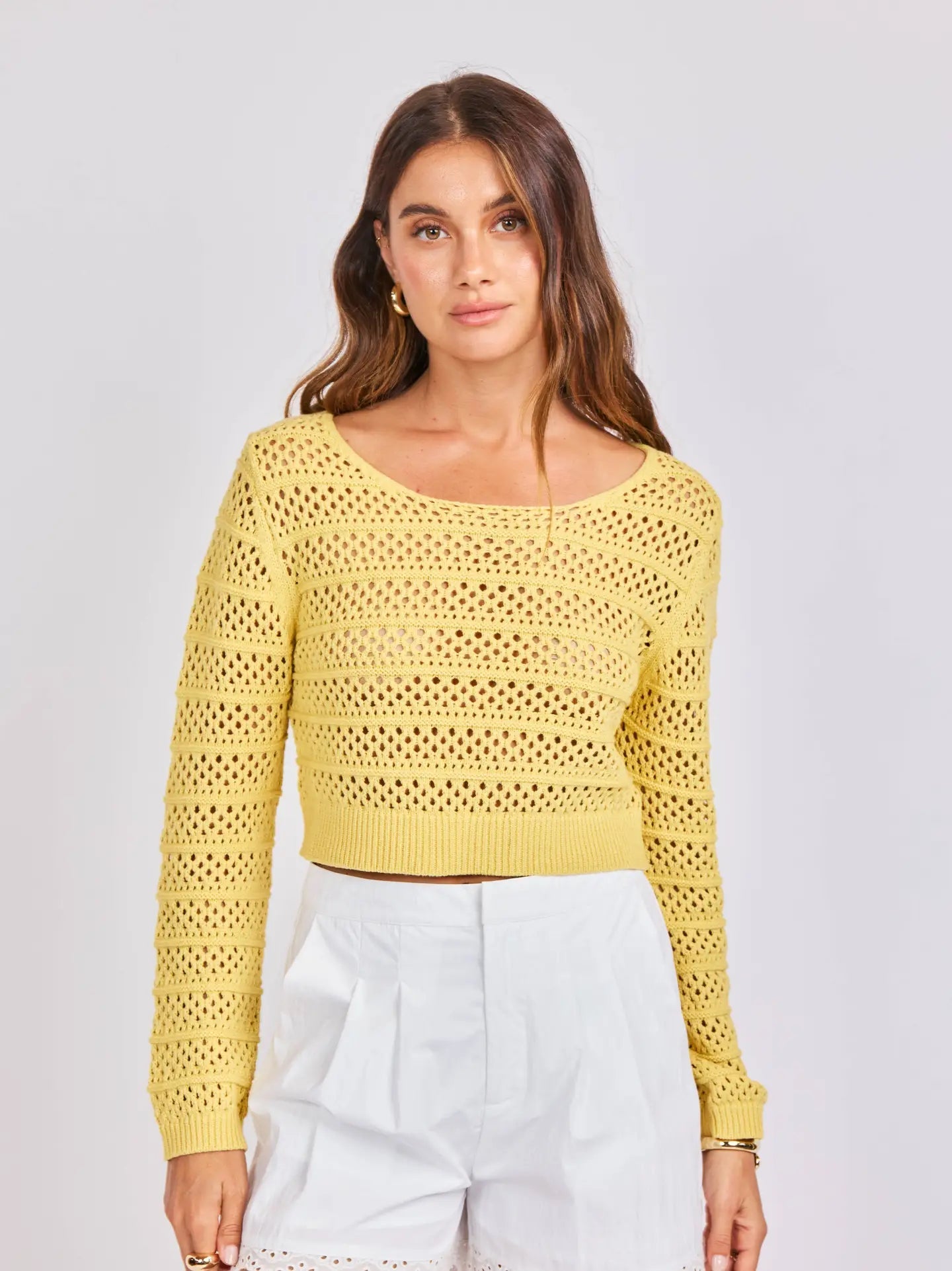 Jammin Cropped Sweater