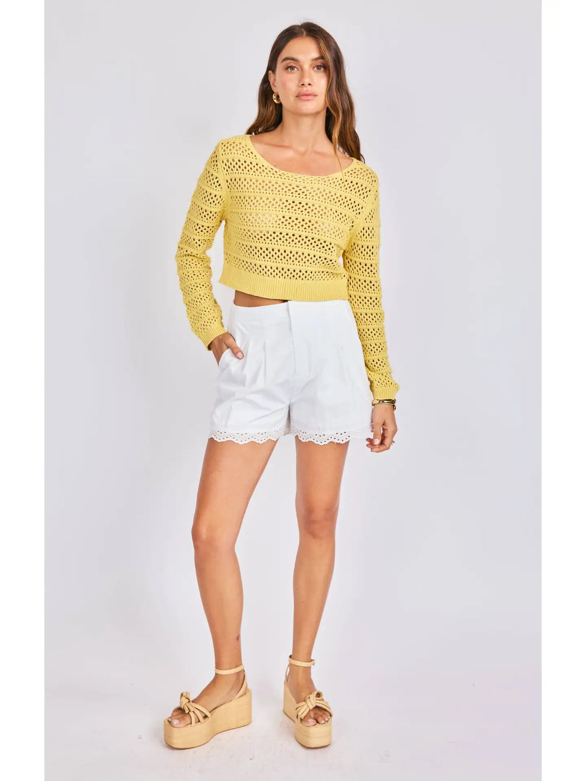 Jammin Cropped Sweater