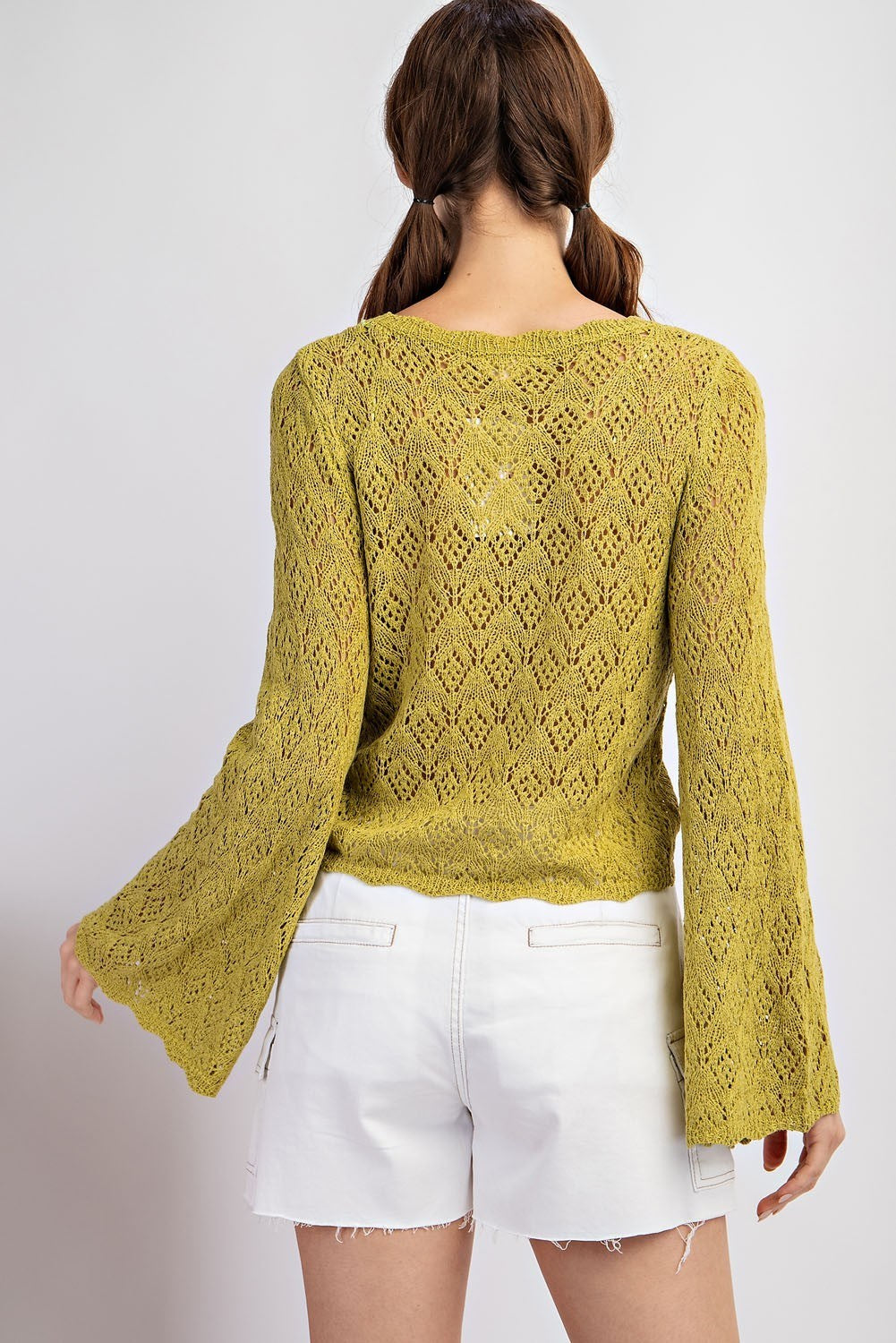 Crochet Long Sleeve Top