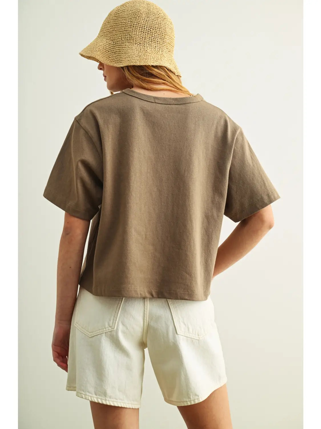 Short Sleeve Knitted Top