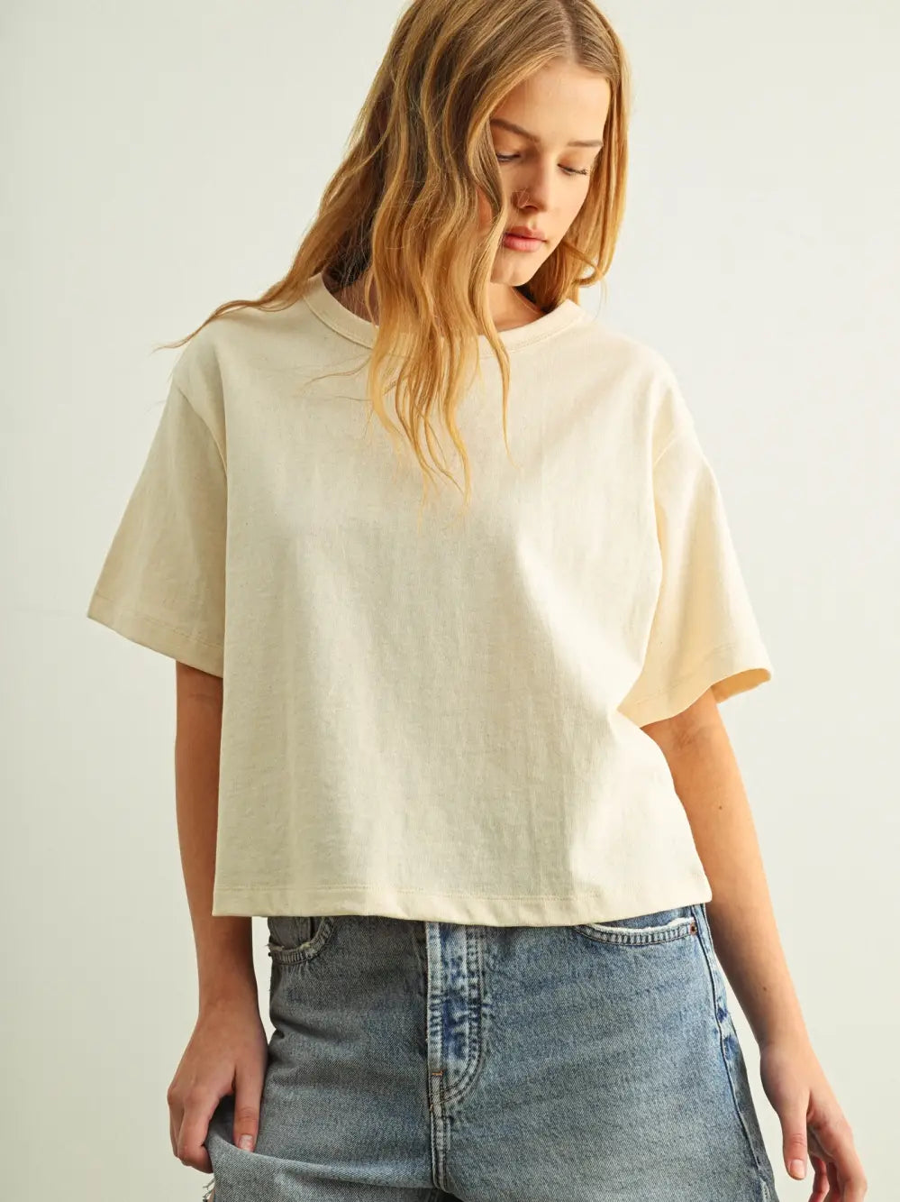 Short Sleeve Knitted Top